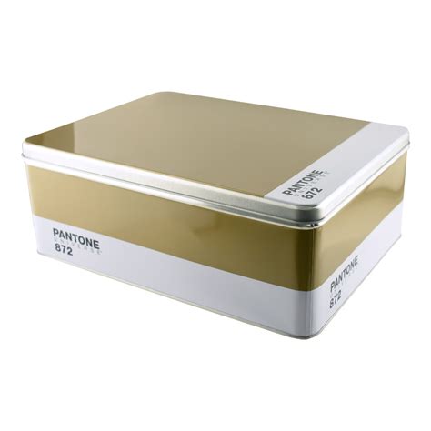 pantone metal storage box gold|Presenting Pantone Metallic Colors for Print and .